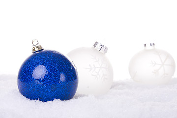 Image showing christmas white background