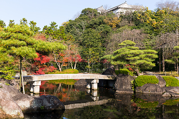 Image showing Kokoen Garden at autumn
