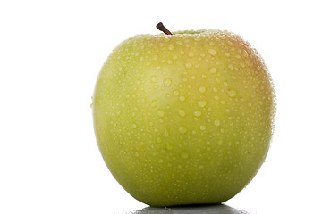 Image showing fresh golden apple