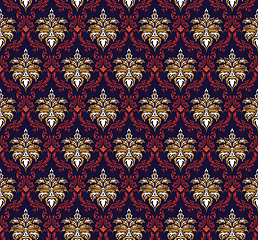 Image showing seamless damask pattern