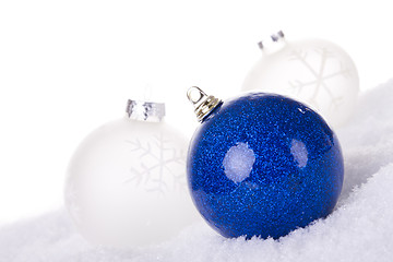 Image showing christmas white background