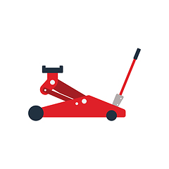 Image showing Hydraulic jack icon