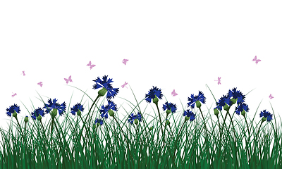 Image showing Meadow color background
