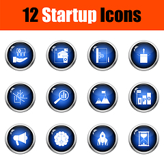 Image showing Set of 12 Startup Icons