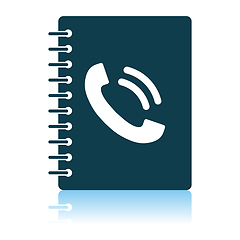 Image showing Phone Book Icon