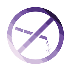 Image showing No smoking icon