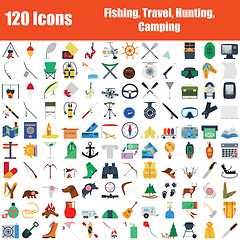Image showing Set of 120 icons