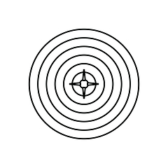 Image showing Target with Dart in Center Icon