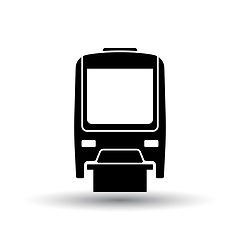 Image showing Monorail  icon front view