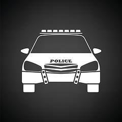 Image showing Police icon front view