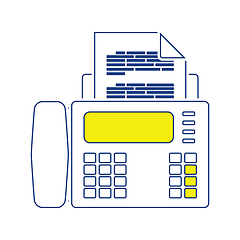 Image showing Fax icon