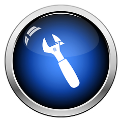 Image showing Adjustable wrench  icon