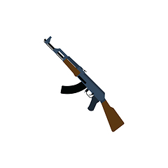 Image showing Russian weapon rifle icon