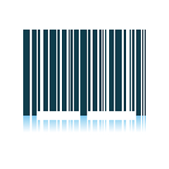 Image showing Bar Code Icon