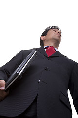 Image showing confident businessman