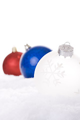 Image showing christmas white background