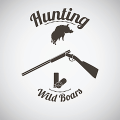 Image showing Hunting Emblem