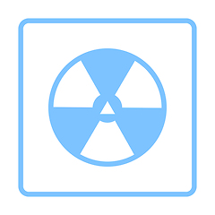 Image showing Radiation Icon