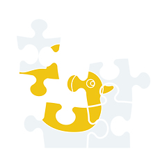 Image showing Baby puzzle icon