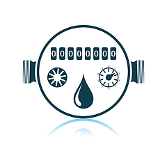 Image showing Water Meter Icon