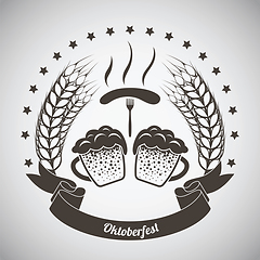 Image showing Oktoberfest Emblem