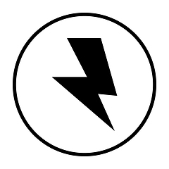 Image showing Reversed Bolt Icon