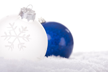 Image showing christmas white background