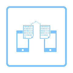 Image showing Exchanging Data Icon