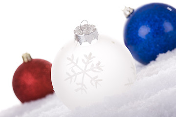 Image showing christmas white background