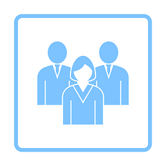 Image showing Corporate Team Icon