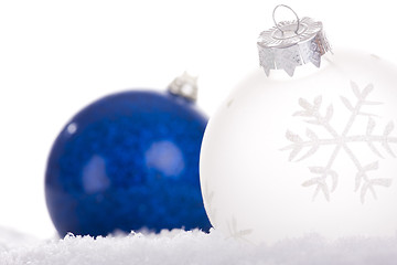 Image showing christmas white background