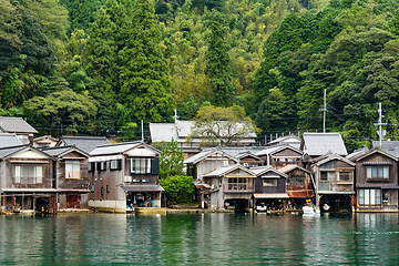 Image showing Traditional house in Ine cho of Kyoto