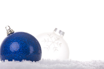 Image showing christmas white background