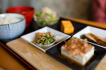 Image showing Japanese appetizer in restaurant
