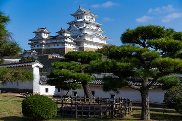 Image showing Traditional Japanese Himeji Castle