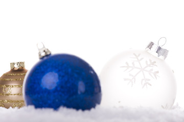 Image showing christmas white background