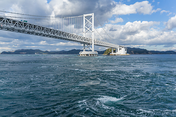 Image showing Onaruto Bridge and Whirlpool