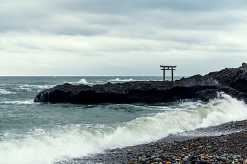 Image showing Oarai isozaki shrine