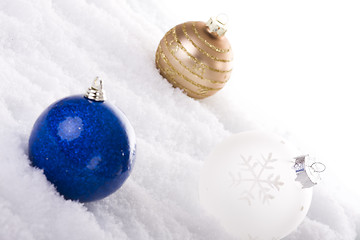 Image showing christmas white background