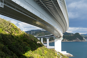 Image showing Seaside highway