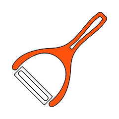 Image showing Vegetable Peeler Icon