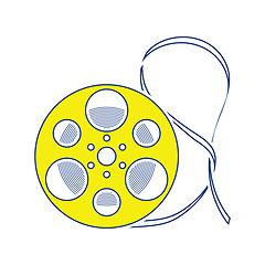 Image showing Movie reel icon