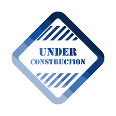 Image showing Icon Of Under Construction