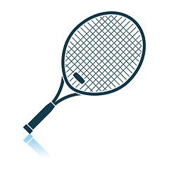 Image showing Tennis Racket Icon