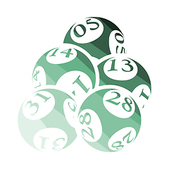 Image showing Lotto balls icon