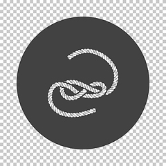 Image showing Knoted rope  icon