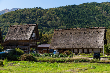 Image showing Traditional Historic Villages in Shirakawago