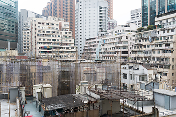 Image showing Hong Kong old building