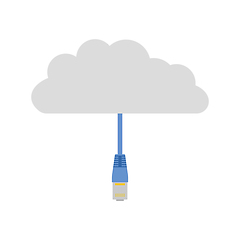 Image showing Network Cloud  Icon