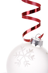 Image showing christmas white background